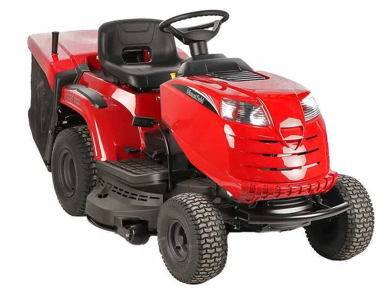 Mountfield MTF 98H - Tracteur tondeuse avec boîte de vitesses hydrostatique et bac de ramassage de 240 L
