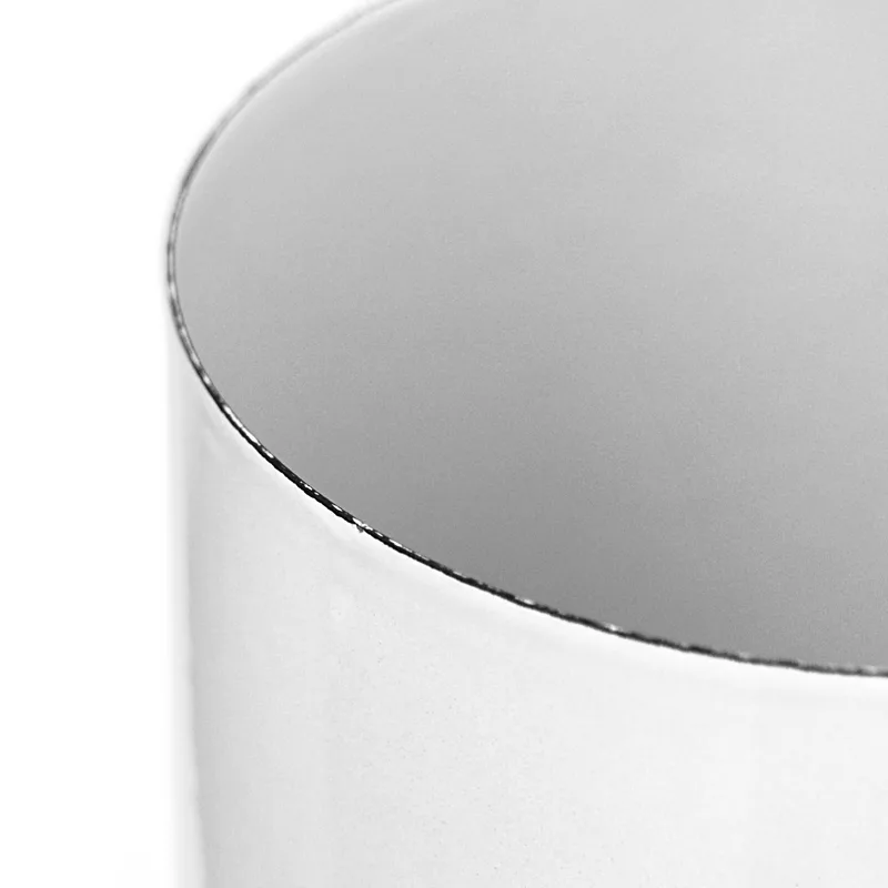 Tuyau de poêle / conduit de fumée émaillé 120mm - 250mm blanc