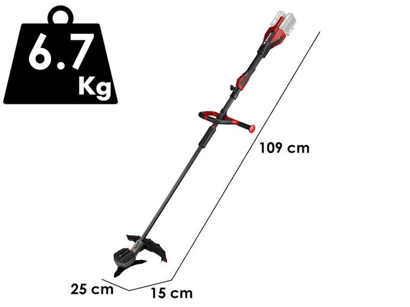 Einhell GP-BC 36/430 Li P - Débroussailleuse à batterie - 2x18 V 2.5 Ah