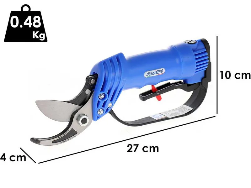 Sécateur pneumatique professionnel de taille Paterlini Baby - À air comprimé