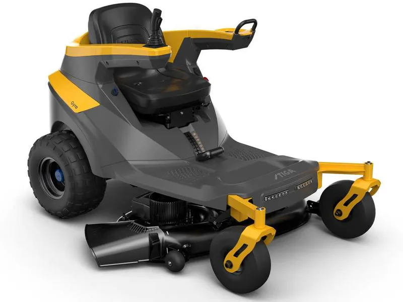 Stiga Gyro 700e - Tracteur tondeuse axiale à batterie - Moteur électrique à batterie 48 V - 64 Ah