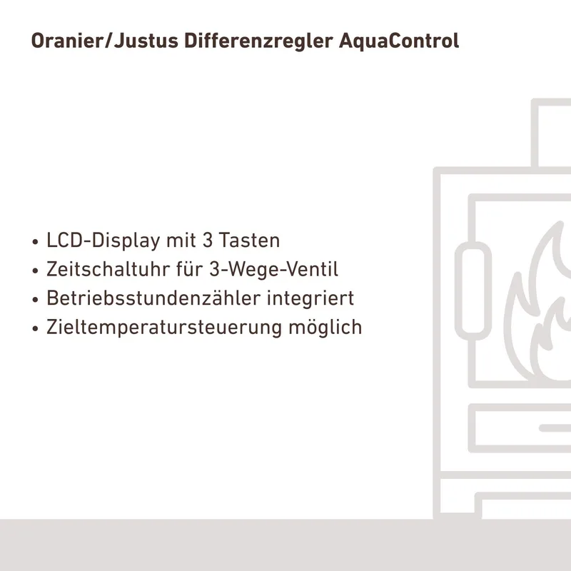 Oranier/Justus Régulateur de différence AquaControl