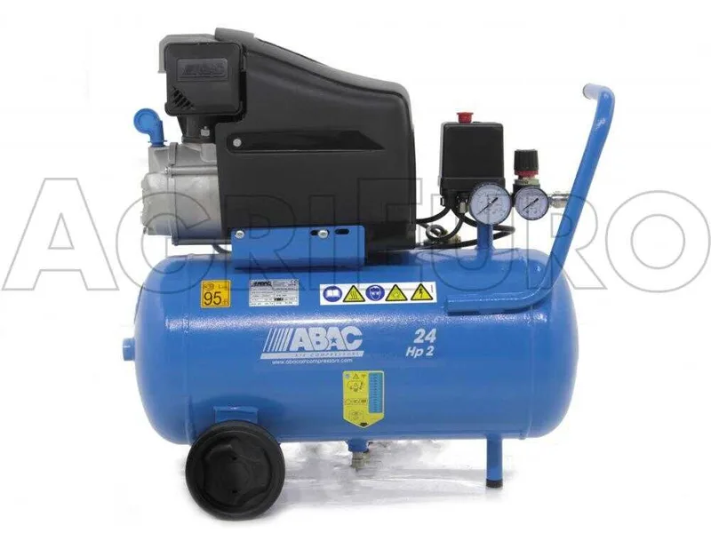 Abac pole position L20 - Compresseur d'air électrique monophasé - Moteur 2 CV - 24 L