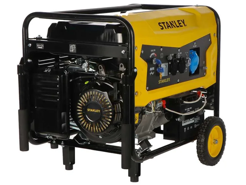 Stanley SG 6500B-1 - Groupe électrogène à essence - AVR - 6.5 kW monophasé