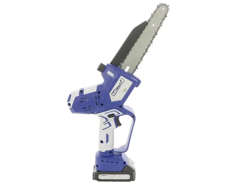BullMach AION 20 - Élagueuse sur batterie + perche télescopique 130-200 cm - 2x21 V 2 Ah