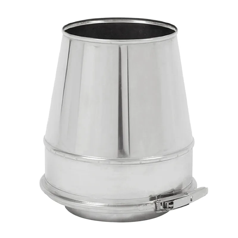 Opsinox conduit de cheminée en acier inoxydable 250 mm finition de sortie AWK isolée