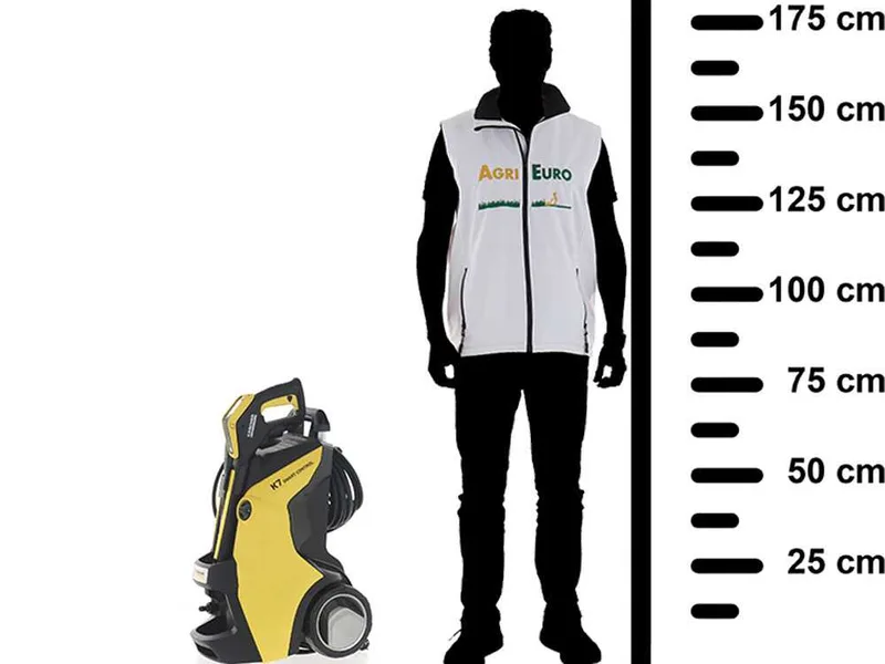 Karcher K7 Smart Control Flex - Nettoyeur haute pression à eau froide - 180 bars - 600 L/h - Avec Bluetooth
