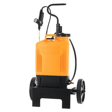 Pulvérisation électrique à batterie au lithium Volpi 22PTC sur chariot à roues