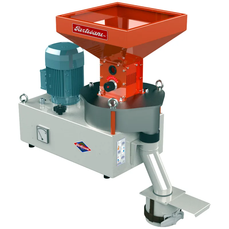 Partisani MB250S - Moulin électrique avec meules en pierre - Triphasé 1800W