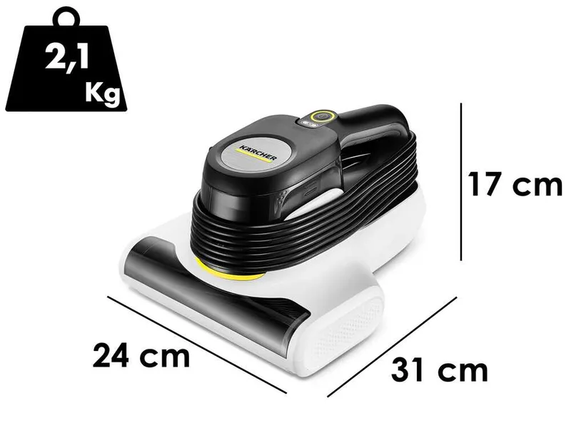 Karcher VCH 4 UVClean - Aspirateur pour matelas avec lumière UV - 500 W