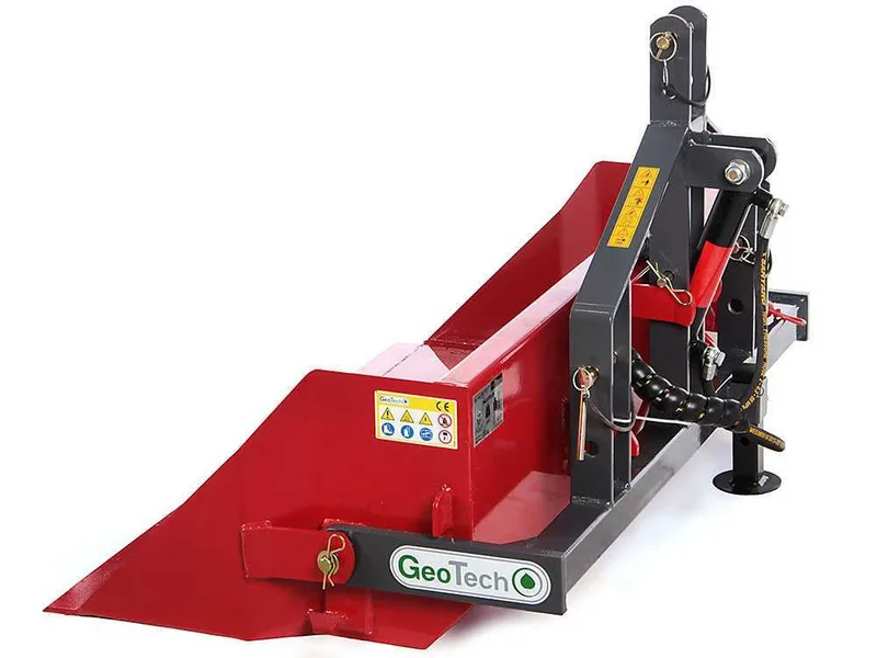 Godet hydraulique pour tracteur GeoTech de 140 cm - Série médium-lourd - capacité charge 500 kg