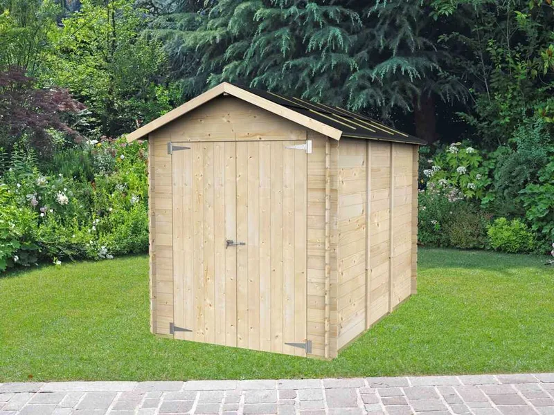 Alce Fiamma 178x273 - Abri de jardin en bois - 178x273x226 cm