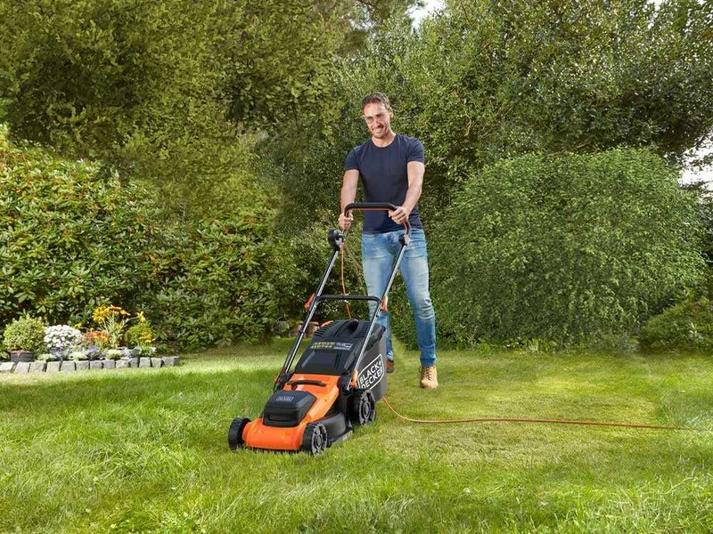 Black & Decker BEMWP400-QS - Tondeuse à gazon électrique - 1800 W - Largeur de coupe 40 cm