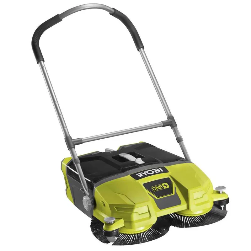 Ryobi R18SW3-0 - 18V - Balayeuse à batterie avec bac de ramassage