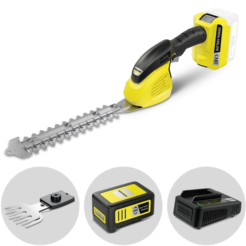 Karcher GSH 18-20 - Cisaille à gazon à batterie - Sculpte-haie - 18V 5Ah