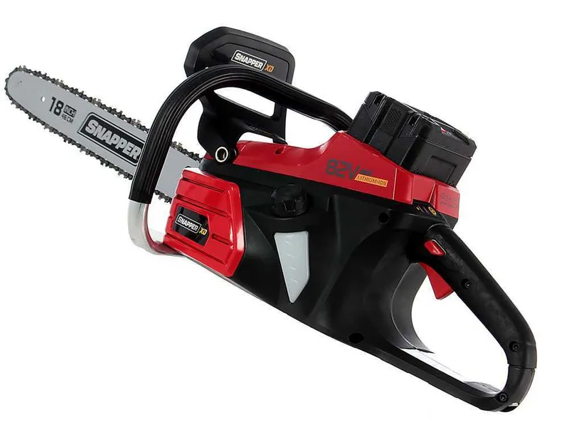 Snapper SXDCS82 - Tronçonneuse à batterie 82 V 4 Ah Briggs&Stratton - Guide de 46 cm