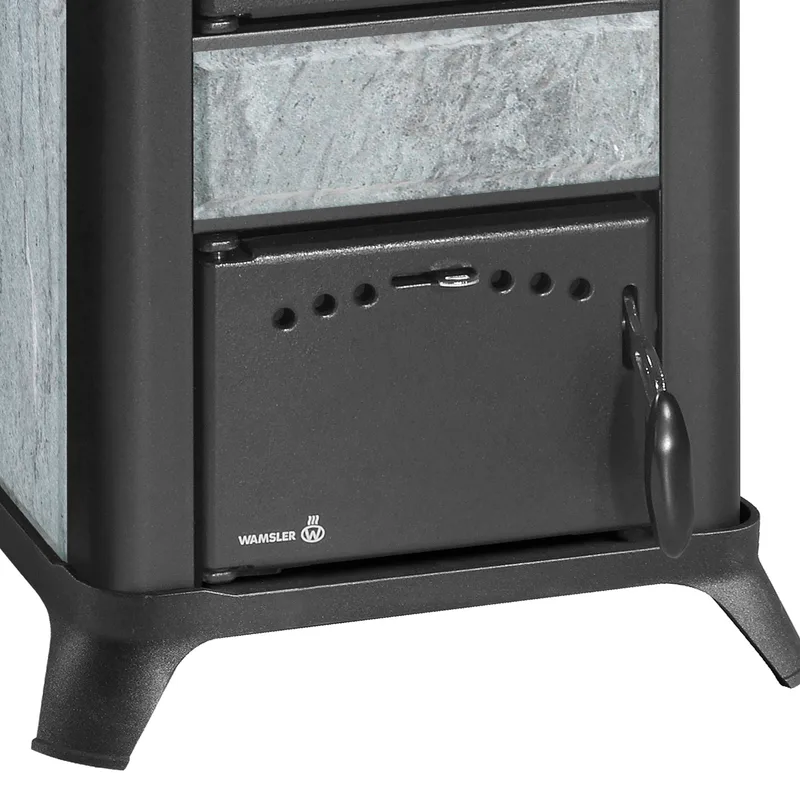 Wamsler Romantik-B II cuisinière à bois pierre naturelle