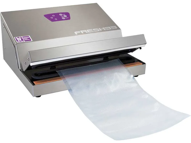 Besser Vacuum Fresh 33 - Machine sous-vide inox - Barre de soudure de 33 cm