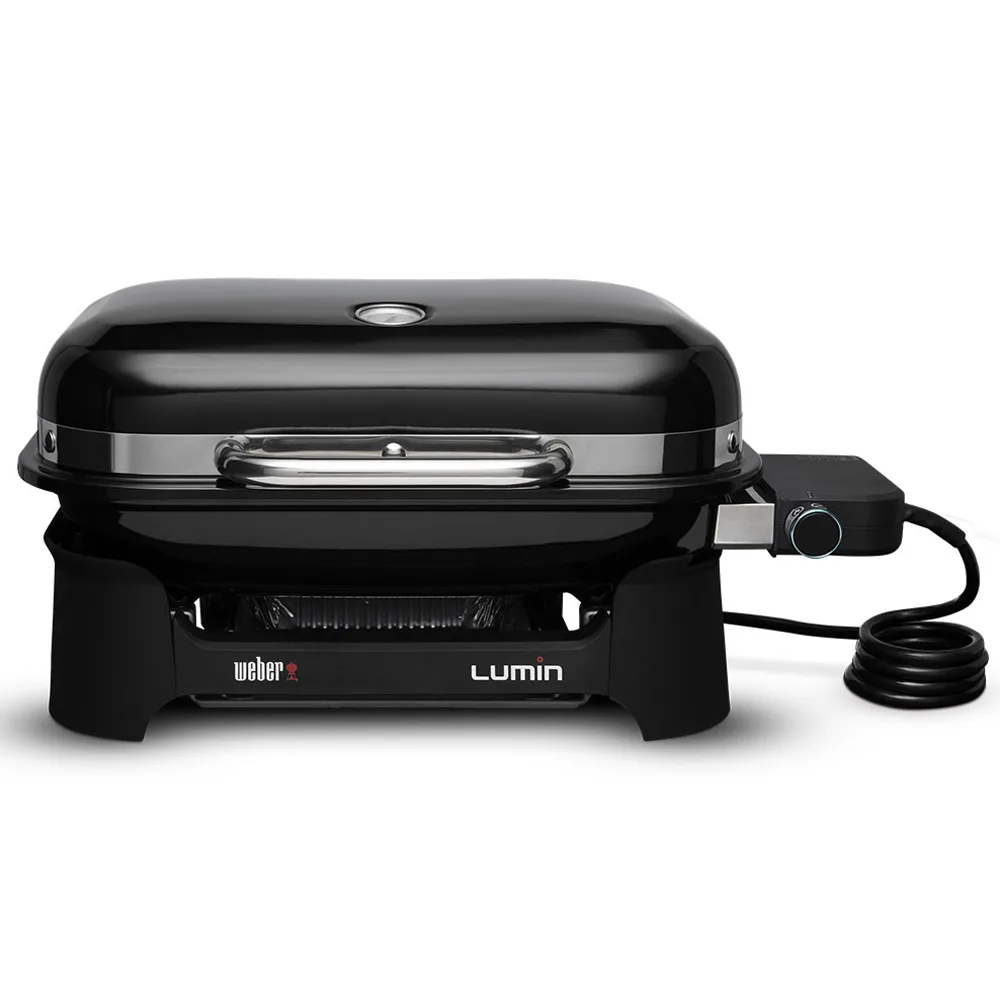Weber Lumin Compact Black - Barbecue électrique portable