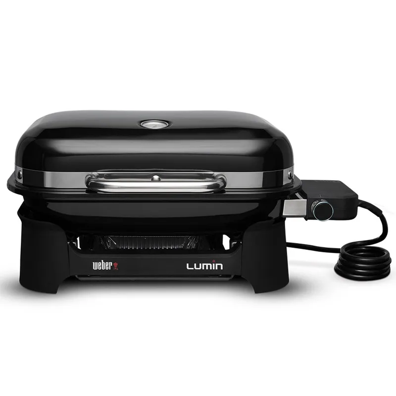 Weber Lumin Compact Black - Barbecue électrique portable