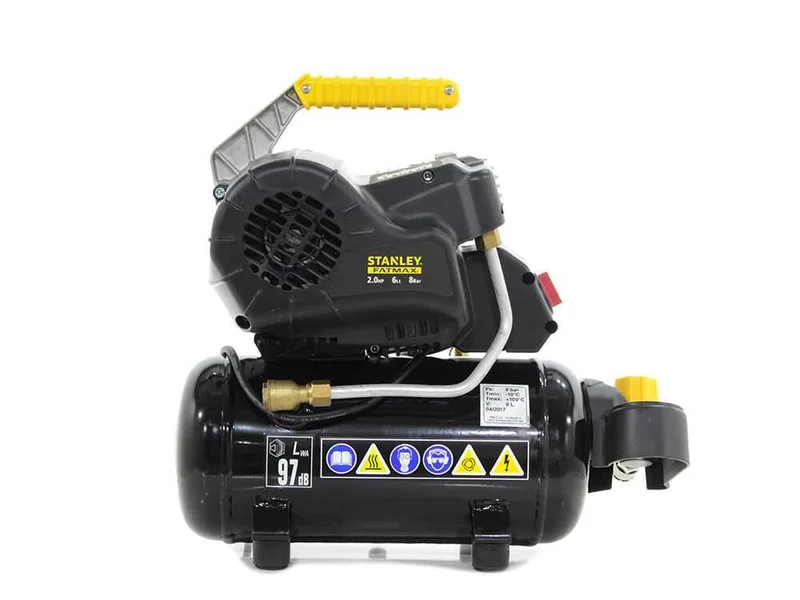 Stanley Fatmax HY 227/8/6E - Compresseur d'air électrique portatif monophasé - Moteur 2 CV - 6 L