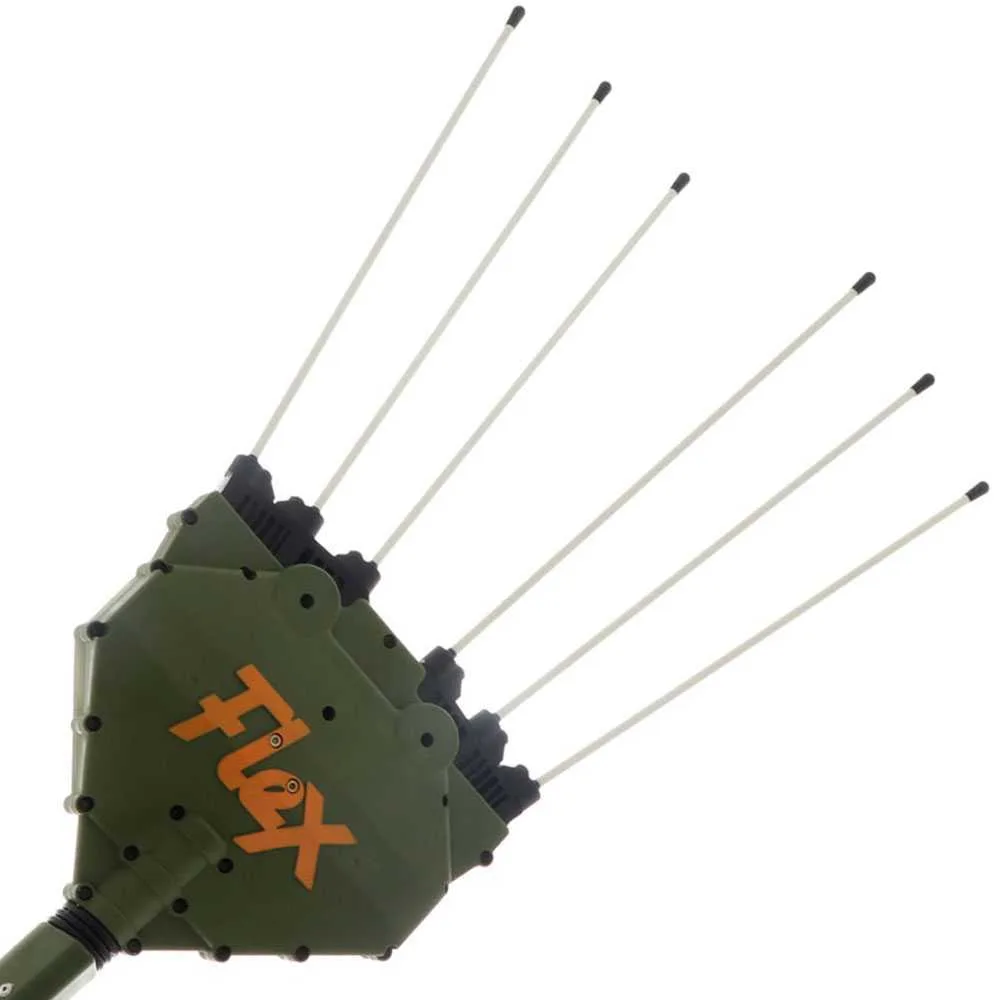 Peigne vibreur électrique à batterie Oliviero Flex Basic télescopique, perche aluminium 190-280 cm
