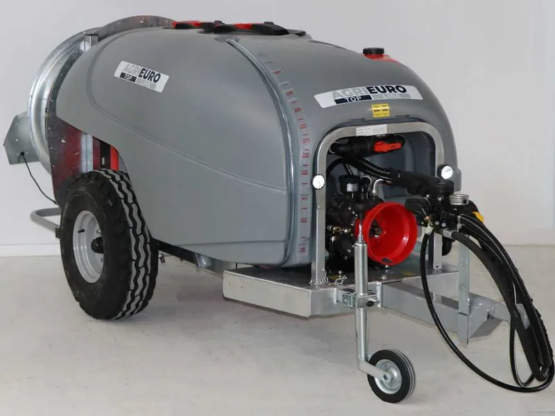 Gray T Car 1000/80 - Capacité1000L - Atomiseur traîné avec raccord pour tracteur pour pulvérisation - Pompe AR1064
