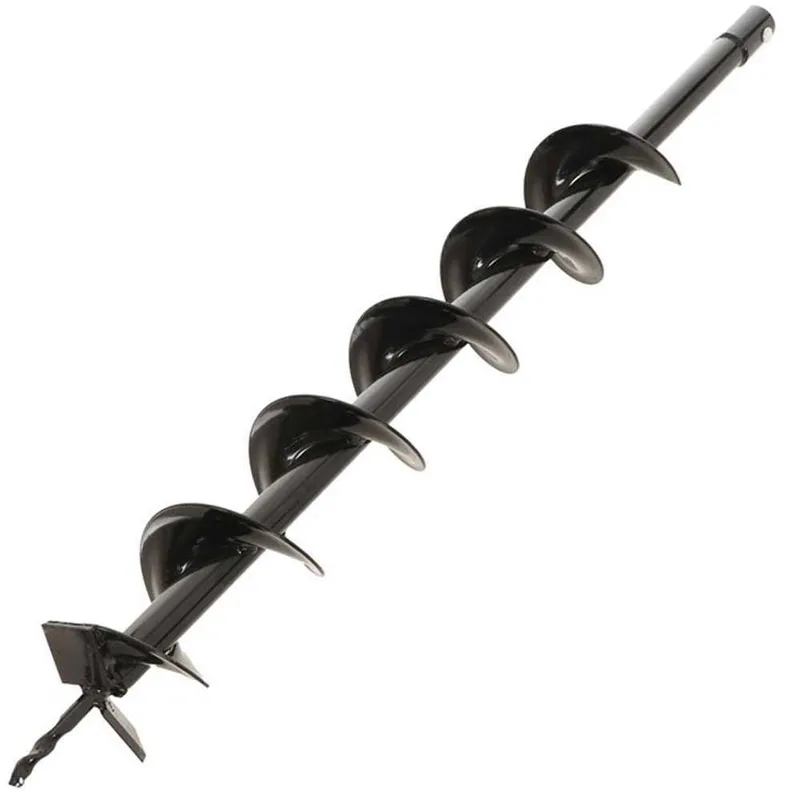 Mèche de 100mm de diamètre pour tarière thermique BlackStone - raccord de transmission de 20 mm
