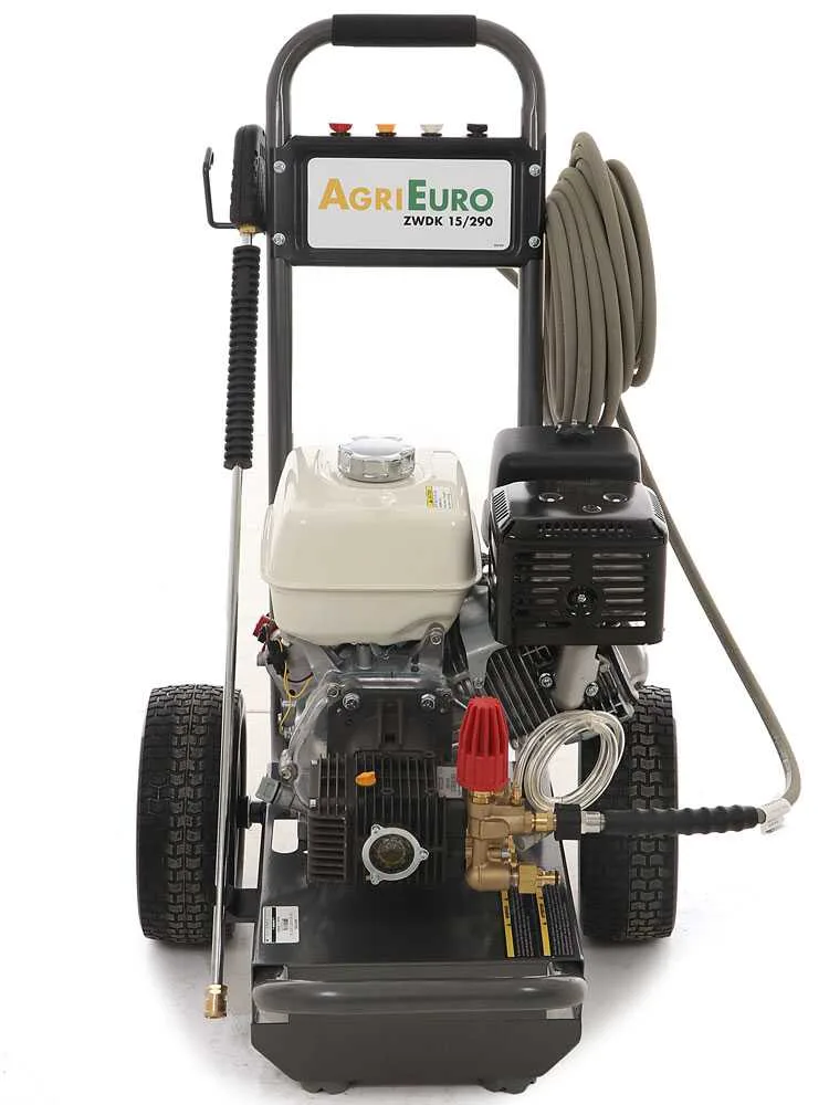 Nettoyeur haute pression thermique professionnel zwdk 15/290 - 290 bar - 900 l/h - Avec pompe Comet zwd-k - moteur Honda gx 390