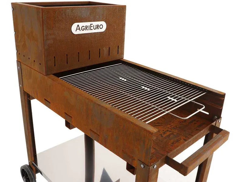 Flipper 50 - Barbecue à bois et charbon en corten