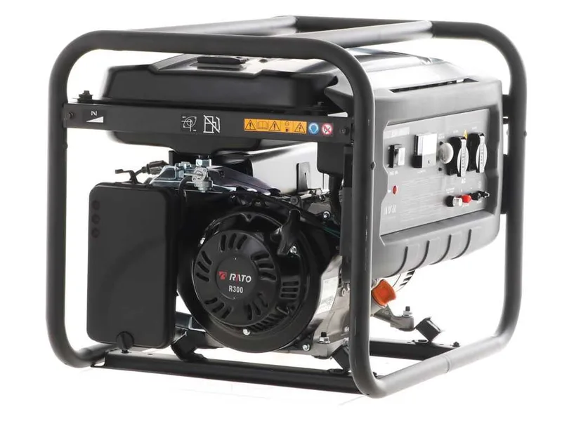 Rato R3800 AVR - Groupe électrogène à essence avec AVR 3.8 Kw - Continue 3.5 kW Monophasé