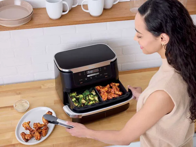Ninja FlexDrawer AF550EU - Friteuse à air chaud 6,6 L