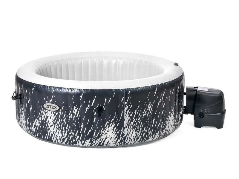 Intex PureSpa Bubble Glow Deluxe - Ø 196 × 71 cm - Spa gonflable 28494NP