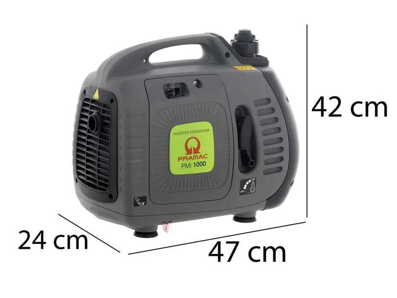 Pramac PMi1000 - Groupe électrogène inverter 0.95 kw monophasé - insonorisé