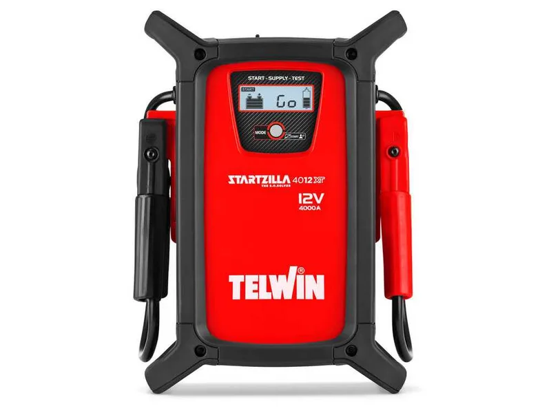 Telwin STARTZILLA 4012 XT - Démarreur, source de courant et testeur électronique - 12 V