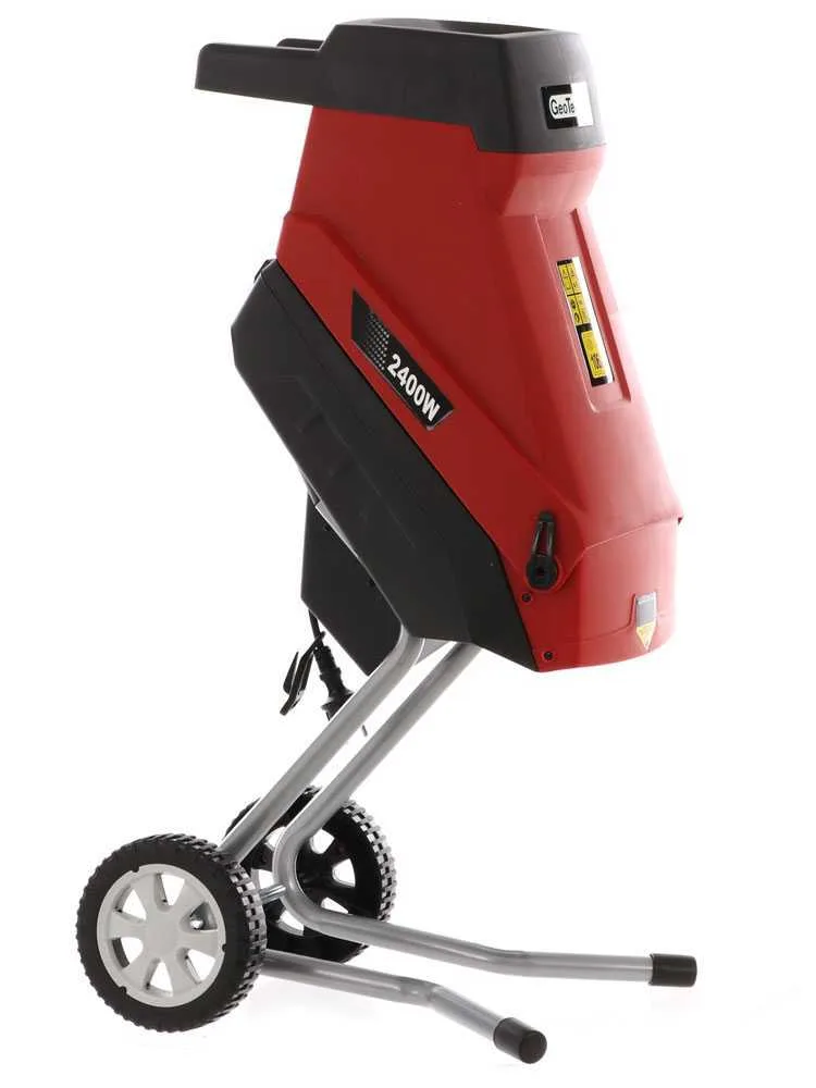GeoTech ES 2450 BLADES - Broyeur électrique - Couteaux réversibles et sac
