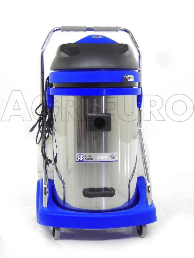 Nettoyeur tapis et moquettes professionnel A&R 4300L - aspirateur de liquides avec bidon 76 l