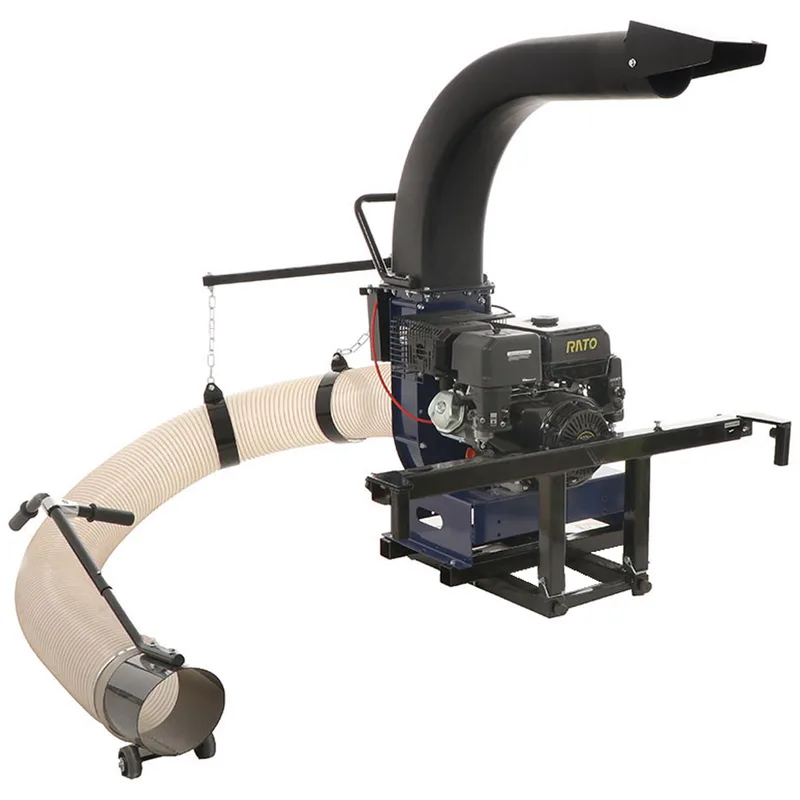 BullMach Filla RE - Aspirateur à feuilles thermique sur remorque - Rato 7 CV