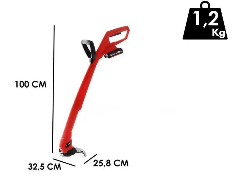 Einhell GC-CT 18/24 LI P - Coupe-bordure à batterie - 18V 1,5Ah