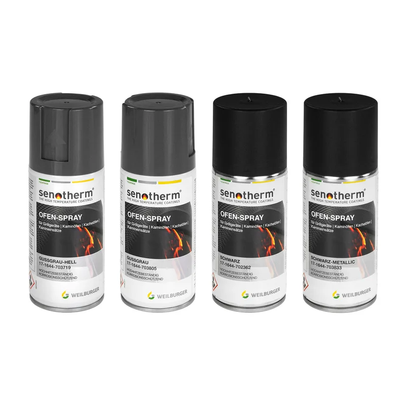 Raik Spray pour four Aérosol 150 ml Senotherm Gris Fonte Clair