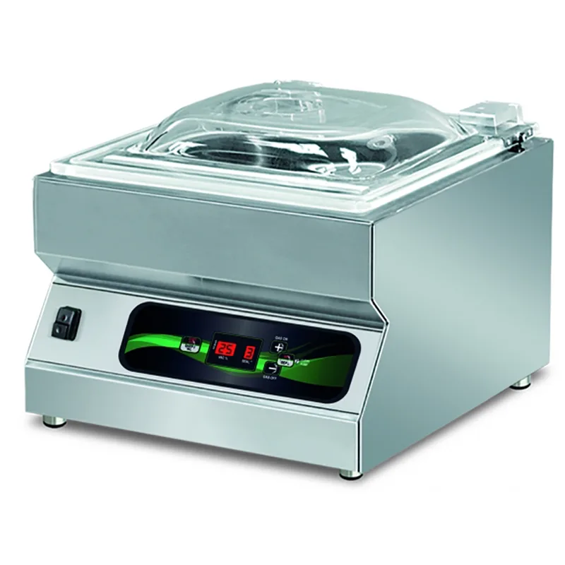 Machine sous vide automatique à cloche Euro 3600 Pro Inox - Barre de soudure 35 cm