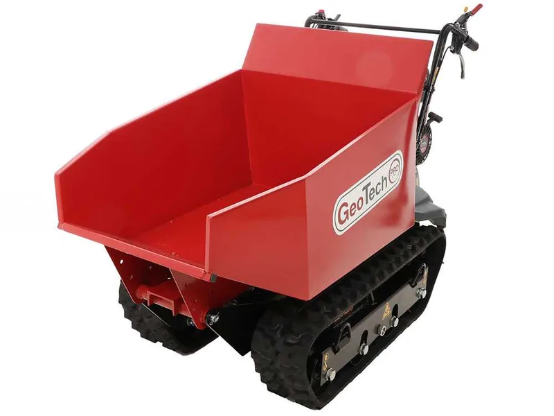 Brouette à chenilles GeoTech Pro GeoPorter H-540D Hydro - Caisson dumper hydraulique 500Kg