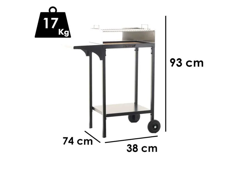 Famur BK6 Prime - Barbecue à charbon