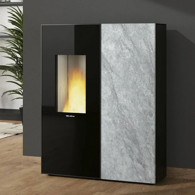 Extraflame sharon PLUS petra - pierre naturelle poêle à granulés evolution line