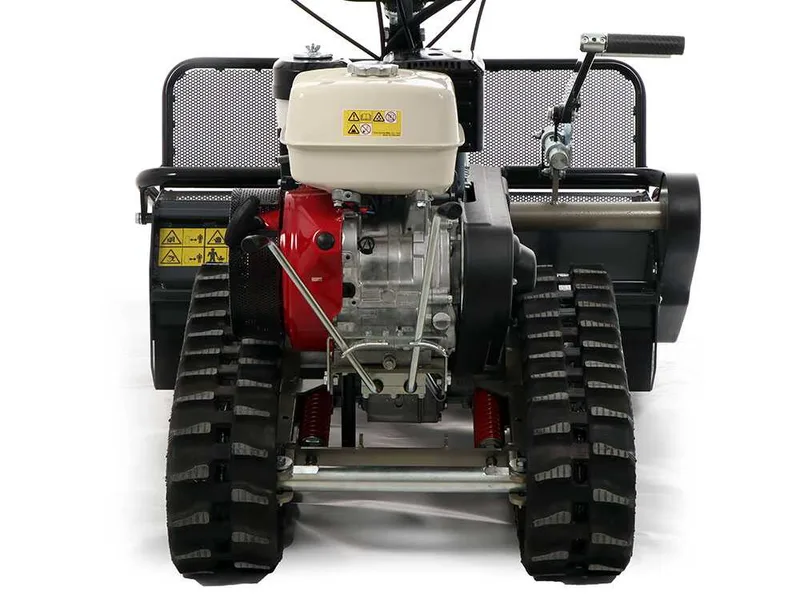 Benassi T900HD - Tondeuse débroussailleuse professionnelle à couteaux à chenilles - Honda GX390