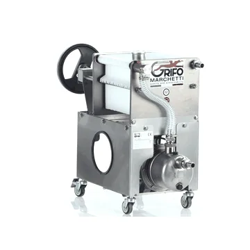 Grifo Professional Inox 20 - Filtre pour vin à plaques - Pompe œnologique pour filtrer le vin