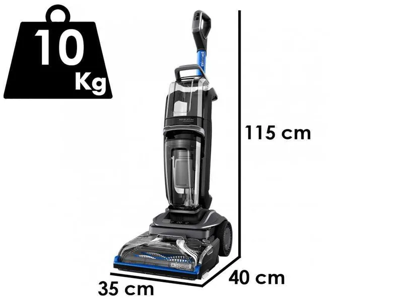 Bissell Revolution HydroSteam - Nettoyeur de tapis - Tapisserie - 1300 W