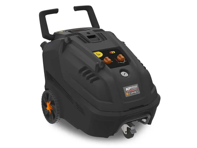 Nettoyeur haute pression eau chaude triphasé Comet KP PRO CLASSIC 5.12 12/200 T - Pompe en laiton