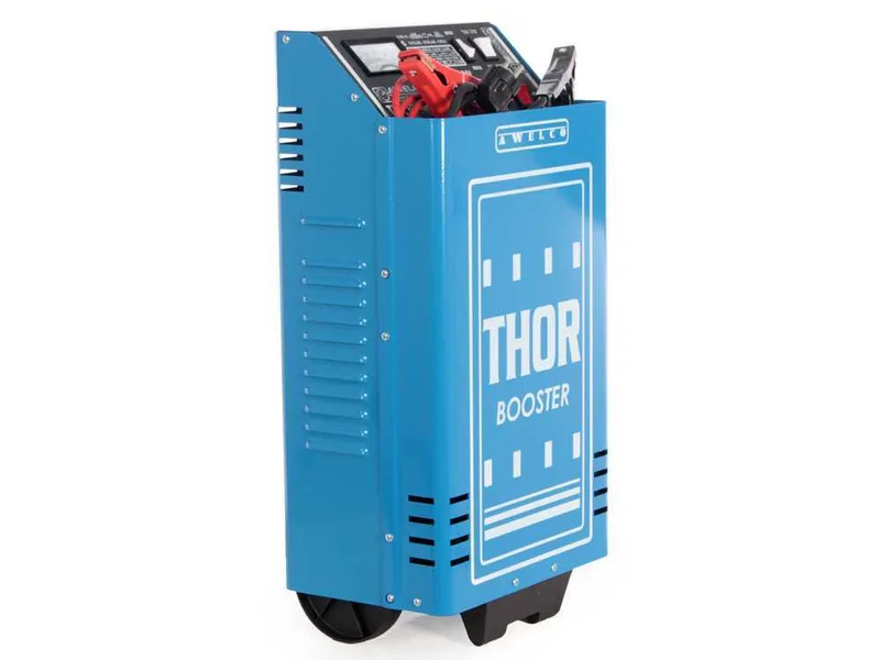 Awelco THOR 320 Booster - Chargeur de batterie/démarreur - sur chariot - monophasé - batteries 24-12V