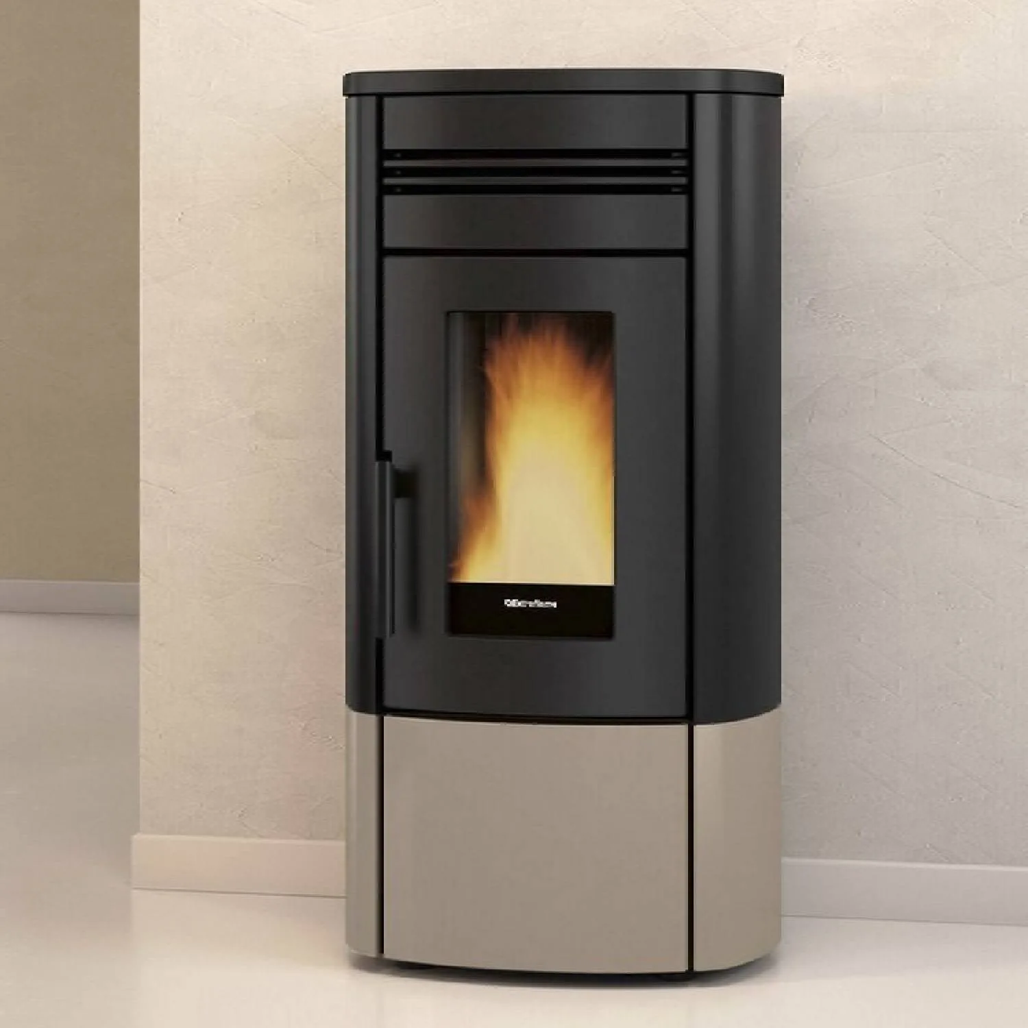 Extraflame noris PLUS - Taupe Mat poêle à granulés evolution line